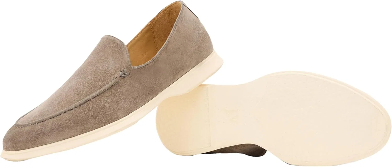 Лоферы Thompson, John Varvatos, стальной серый — фото 2