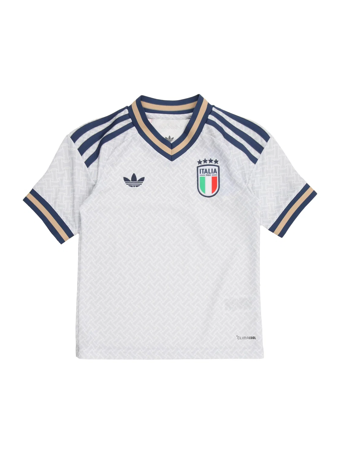 Футболка Adidas Performance Shirt Italy 26 Away темно-синего цвета
