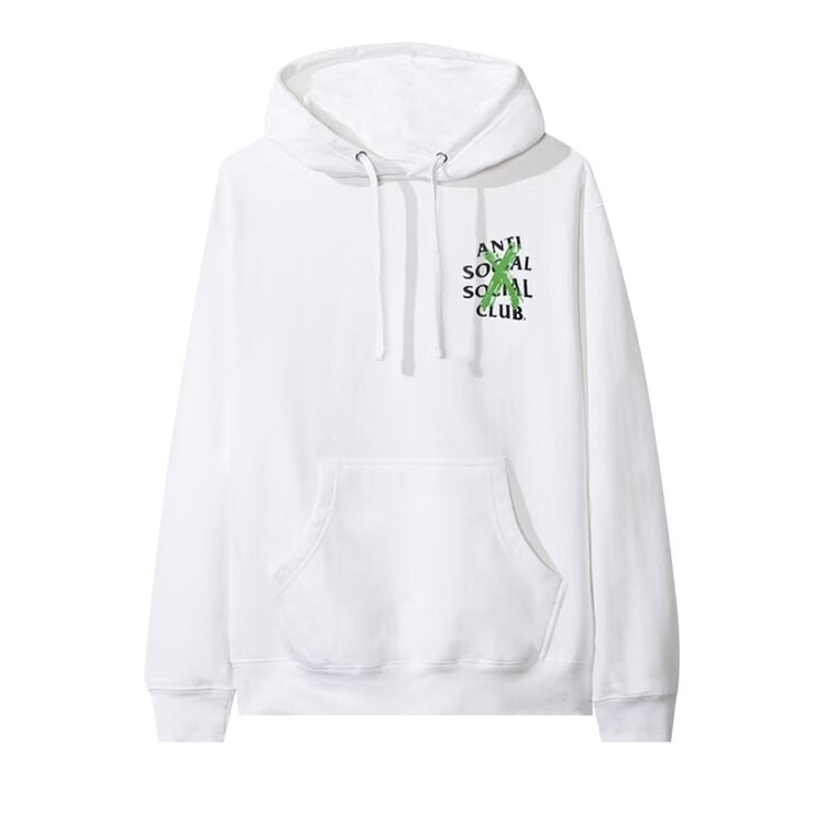 

Худи Anti Social Social Club Cancelled Remix Hoodie 'White', белый