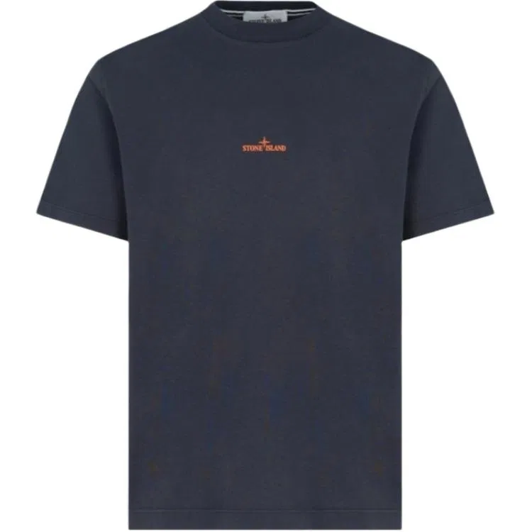 Мужская футболка с круглым вырезом Marine Blue STONE ISLAND