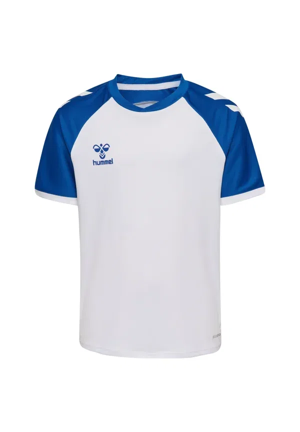 Футболка спортивной команды лиги Hummel, белый/синий