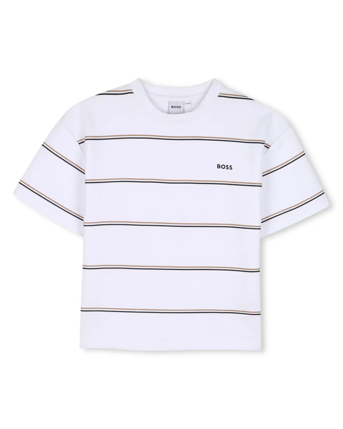 Детская футболка для мальчиков с длинным рукавом BOSS Kidswear, Blanco