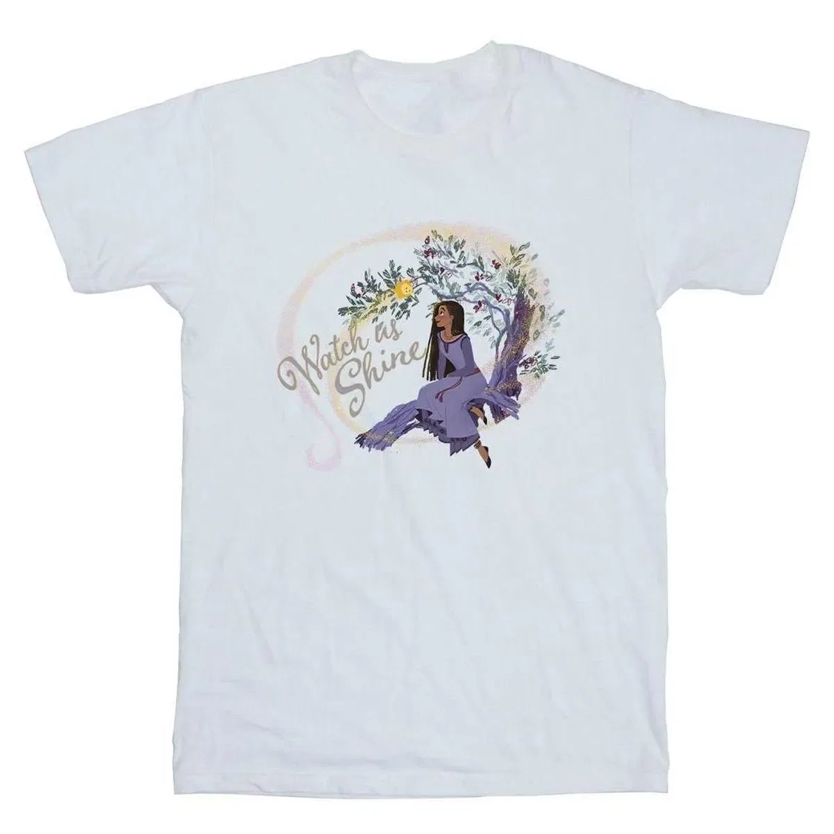 Хлопковая футболка Watch Us Shine Wish, White