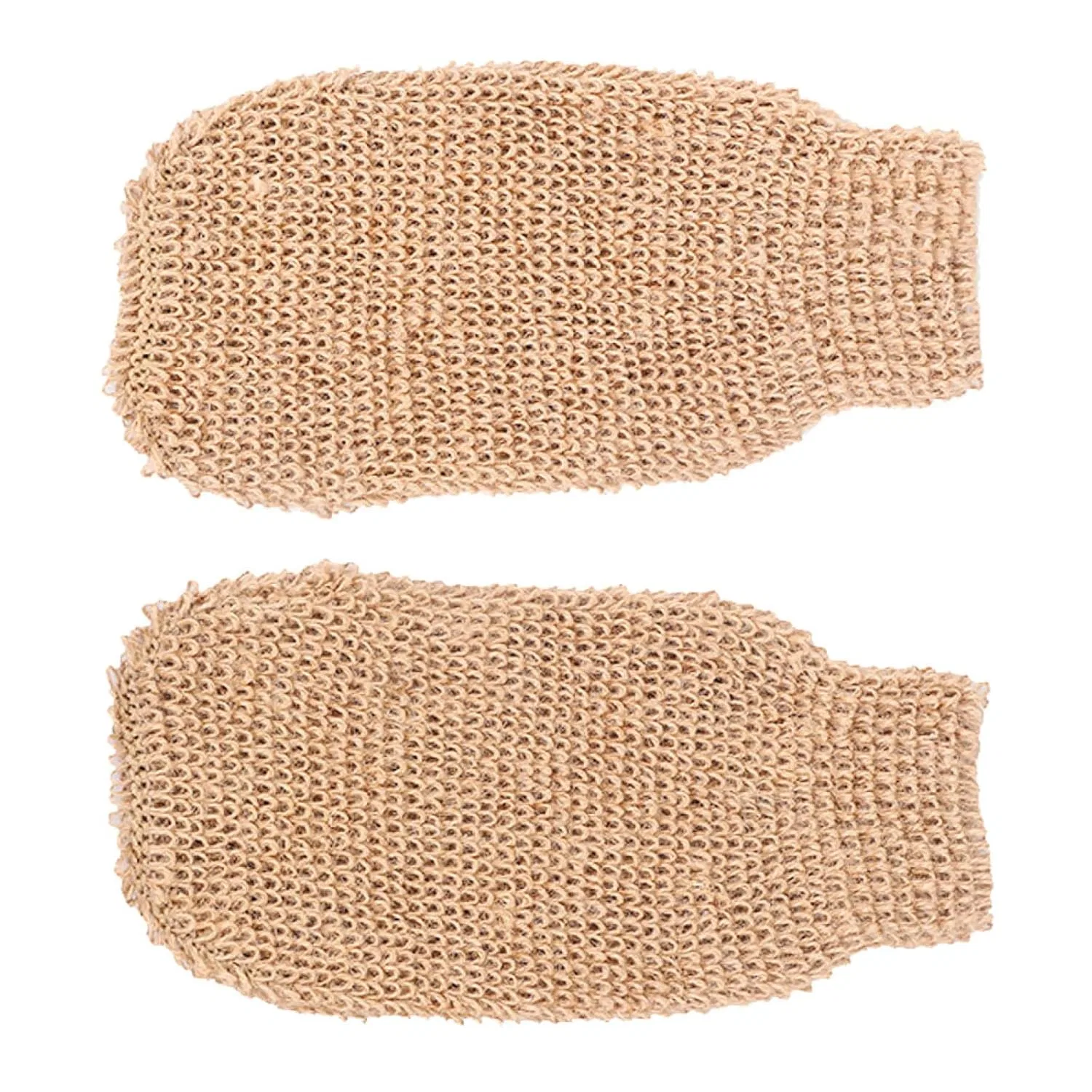 Эксфолиирующие перчатки для душа, 2 шт., VALICLUD, 22x12x3 см, Beige