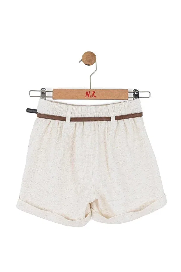 Детские шорты для девочек Betty Nk Kids, Cream — фото 3