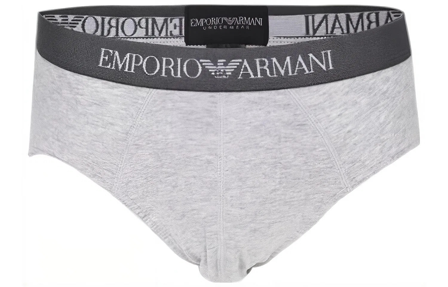 Мужские трусы-боксеры, комплект из 3 штук, EMPORIO ARMANI, Black/Marine Blue/Gray — фото 4