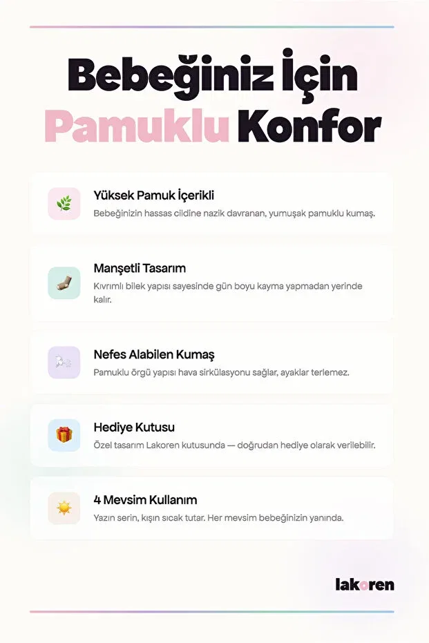 Детские носки для новорожденных хлопковые 5 штук Lakoren, Pink And Rose Dried — фото 4