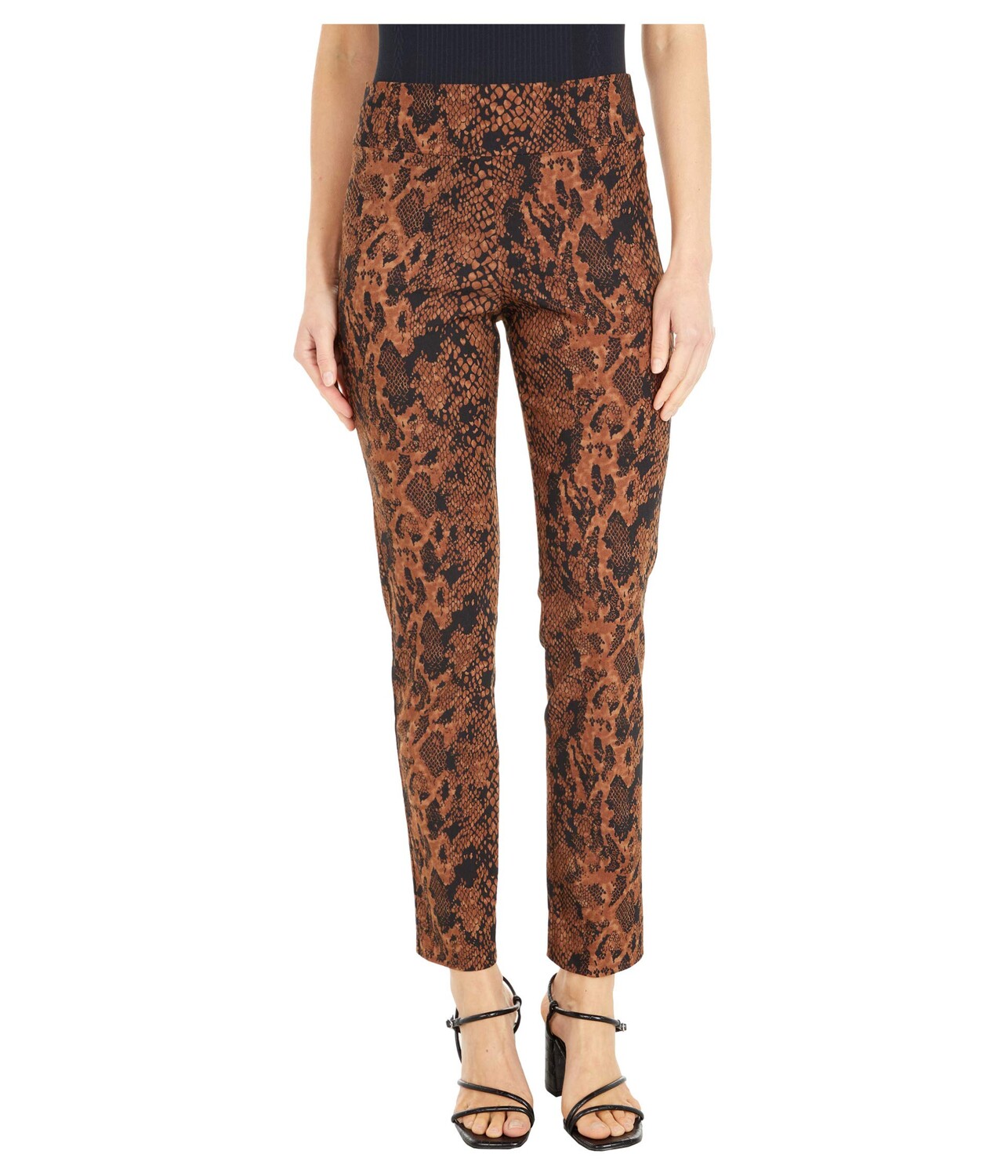 

Брюки Krazy Larry, Pull-On Ankle Pants, Коричневый, Брюки Krazy Larry, Pull-On Ankle Pants