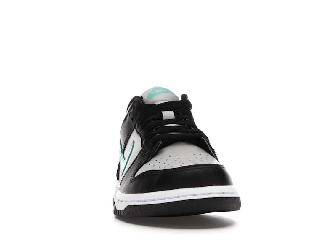 Детские кроссовки Lifestyle с принтом Nike Dunk Low Nike, Light Bone/Black-White-Tropical Twist — фото 2
