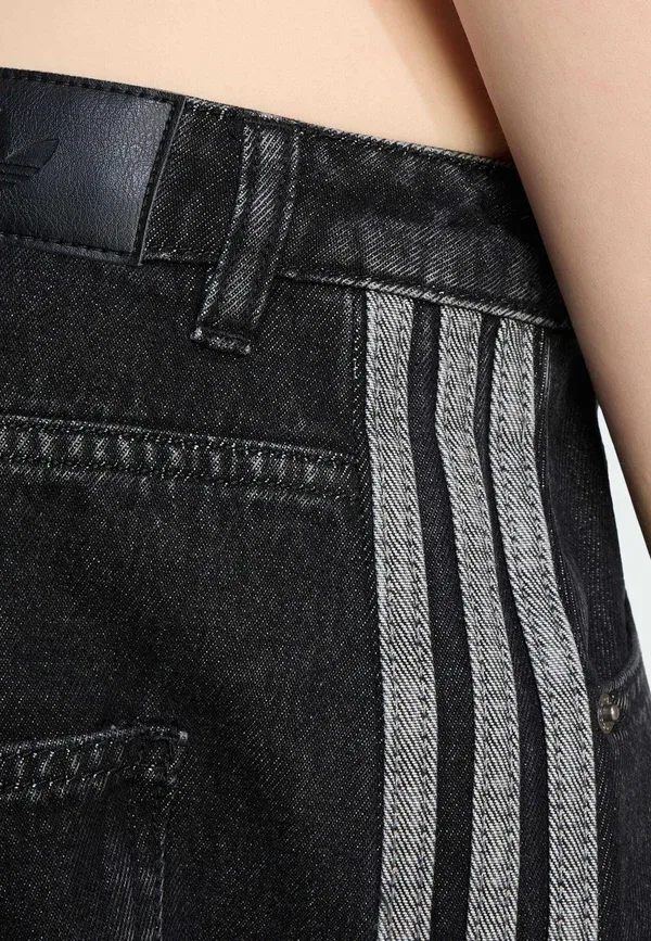 Джинсы свободного кроя Barrel pnt d Adidas Originals, черный — фото 4