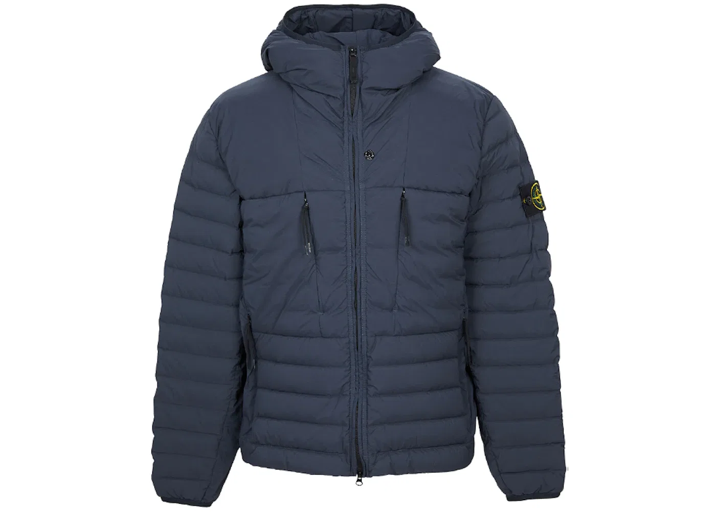 Мужской пуловер с набивкой Jumper Stone Island, Navy