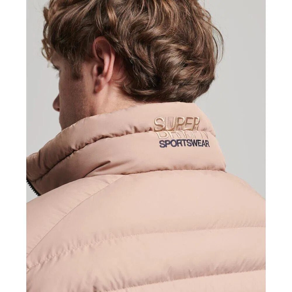 Мужская стеганая куртка Fuji Superdry, Braun — фото 4