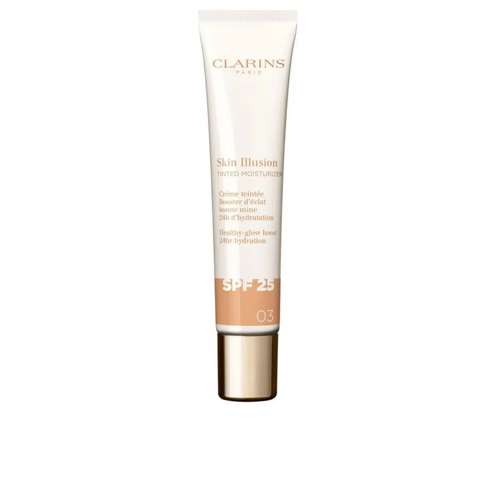 Крем с тоном Skin Illusion Tinted Moisturizer SPF 25, 40 мл Clarins, 03