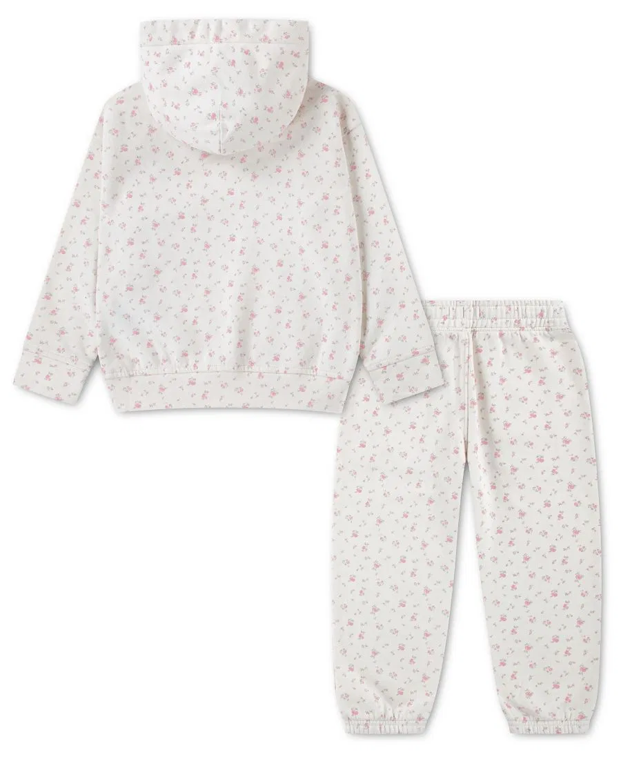 Комплект из худи и брюк с принтом, модель Essential Hoodie and Pants abercrombie kids, Jet Stream — фото 2