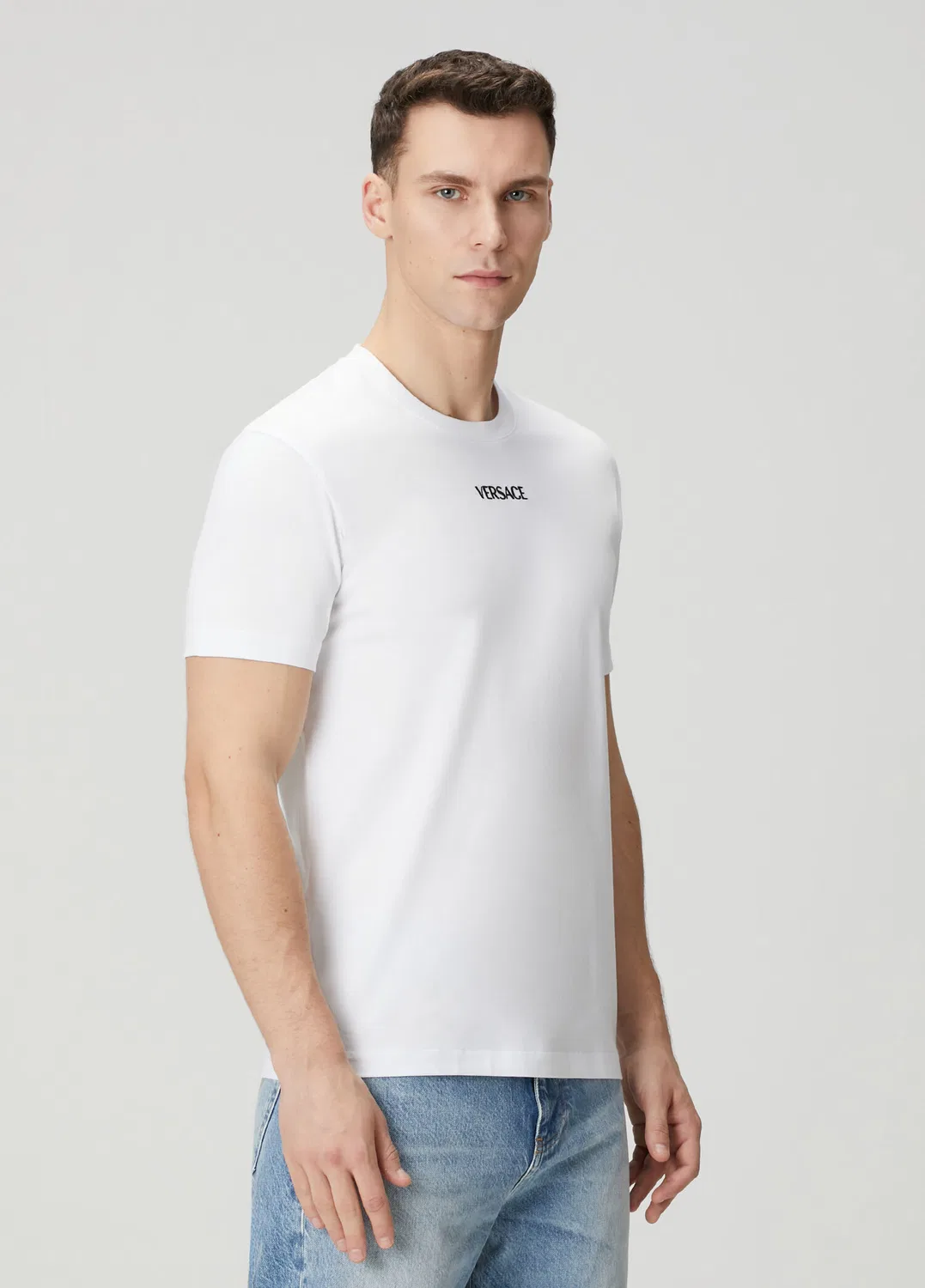 Футболка Slim Fit Versace, белый — фото 3