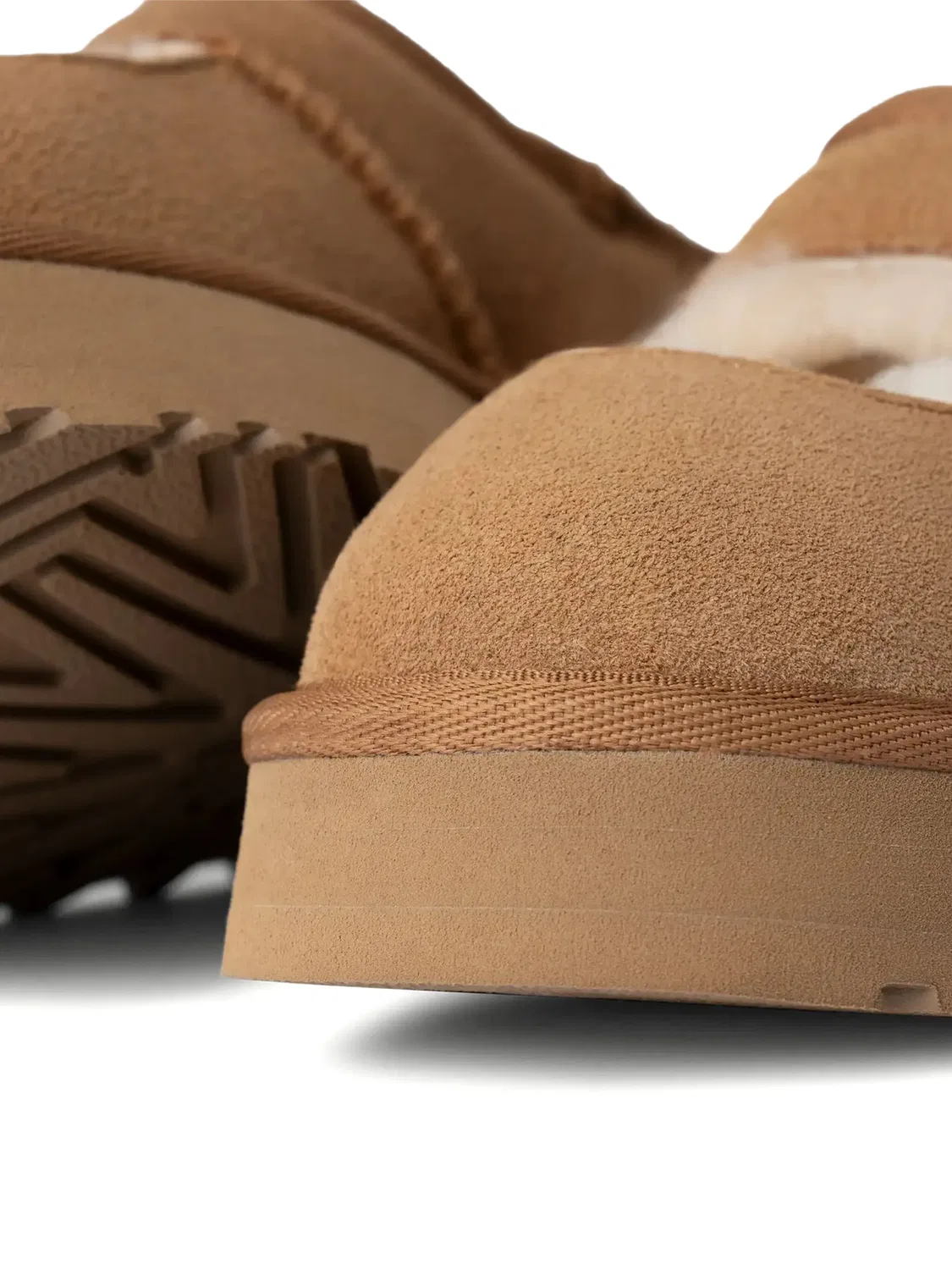 UGG Тапочки Bea Mary Jane из замши, коричневые — фото 3