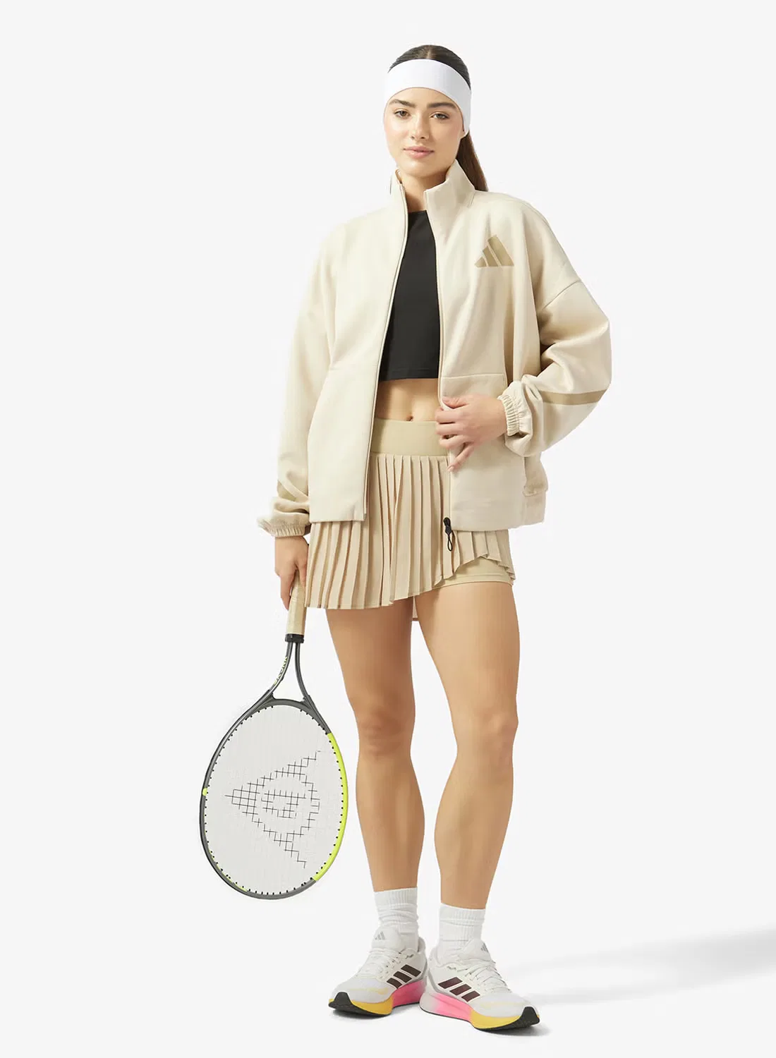 Куртка спортивная с длинным рукавом Z.N.E. Adidas, коралловый — фото 4
