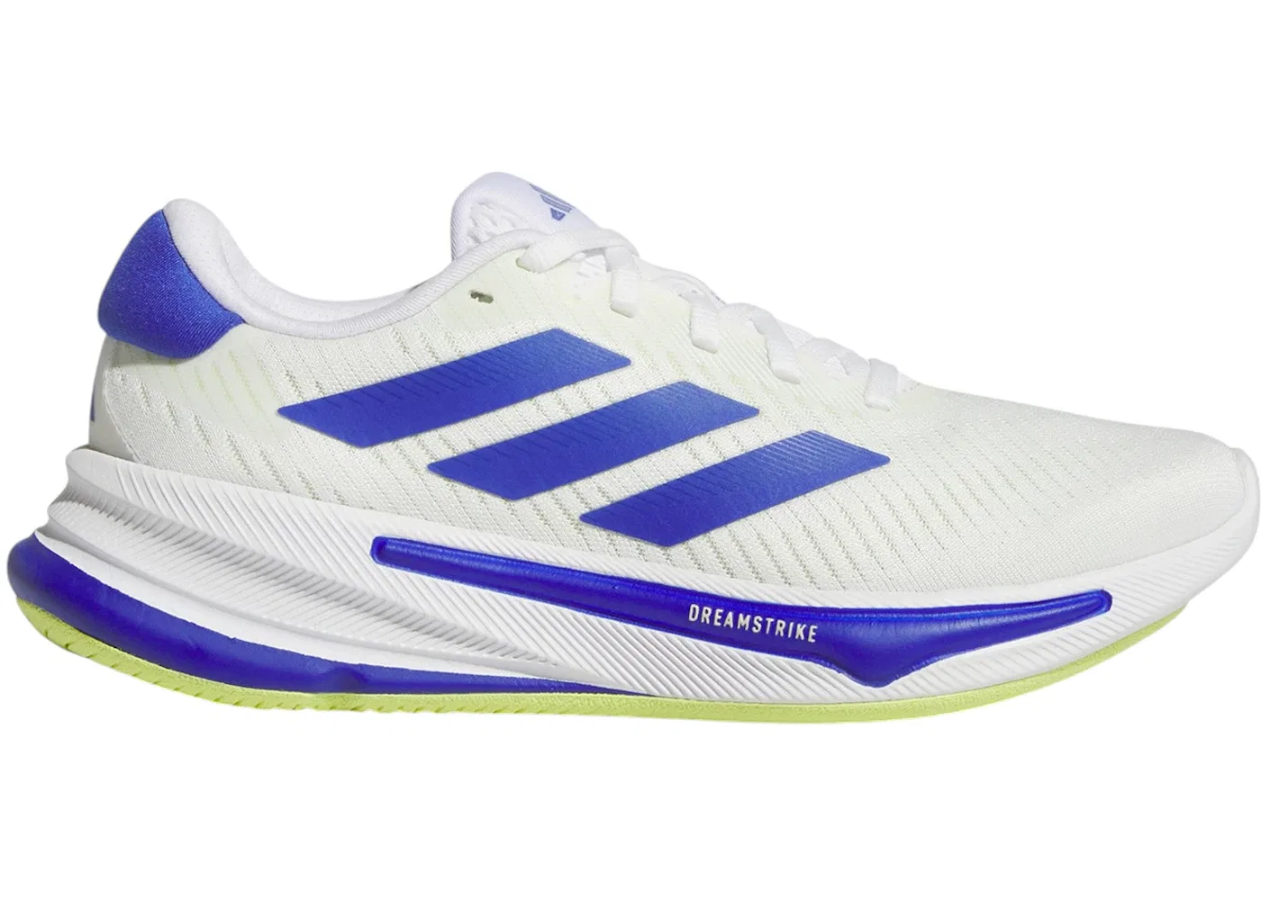 Детские кроссовки для бега Supernova Step Adidas, Cloud White Lucid Blue Pulse Lime