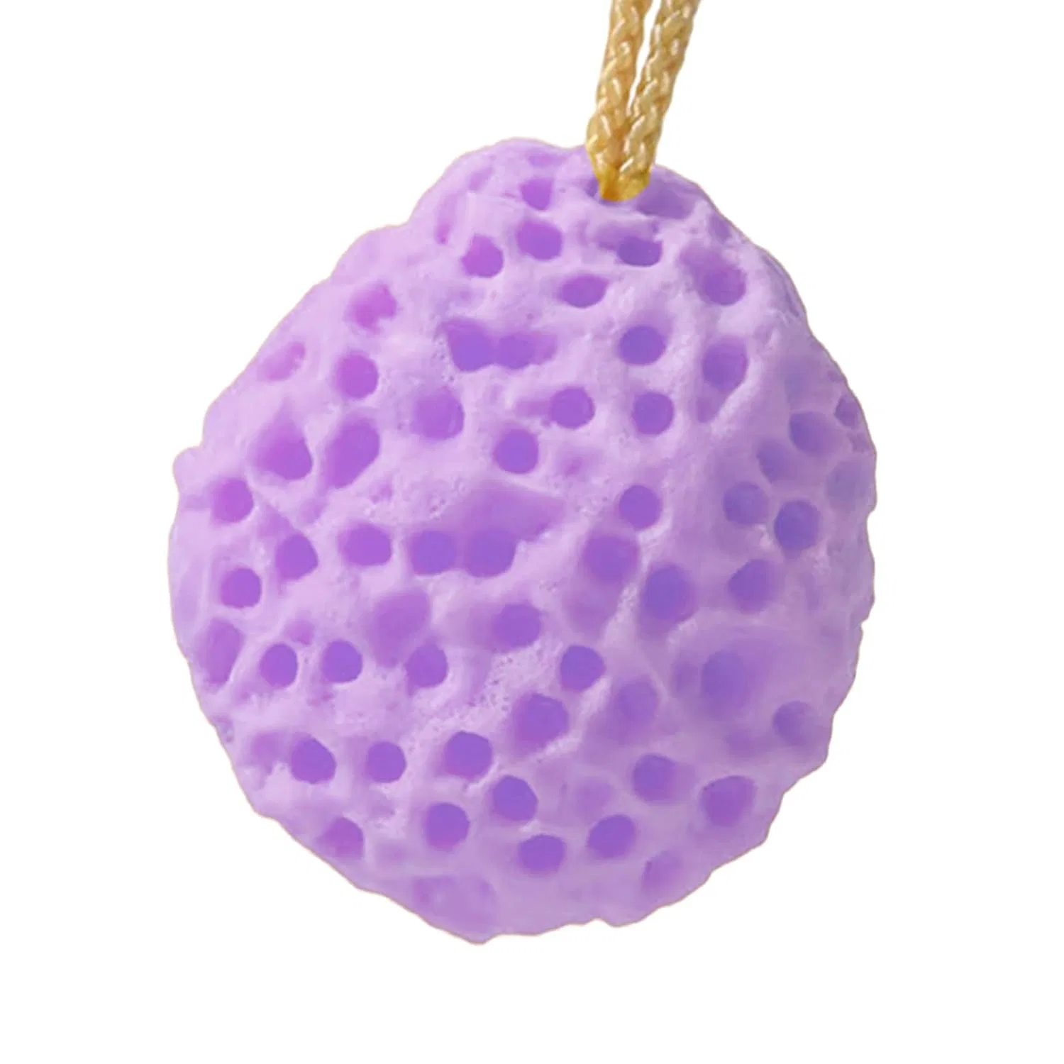 Мочалка для ванны Kids Fast Foam Bath Ball, Qsvbeeqj, 10x10 см, Purple