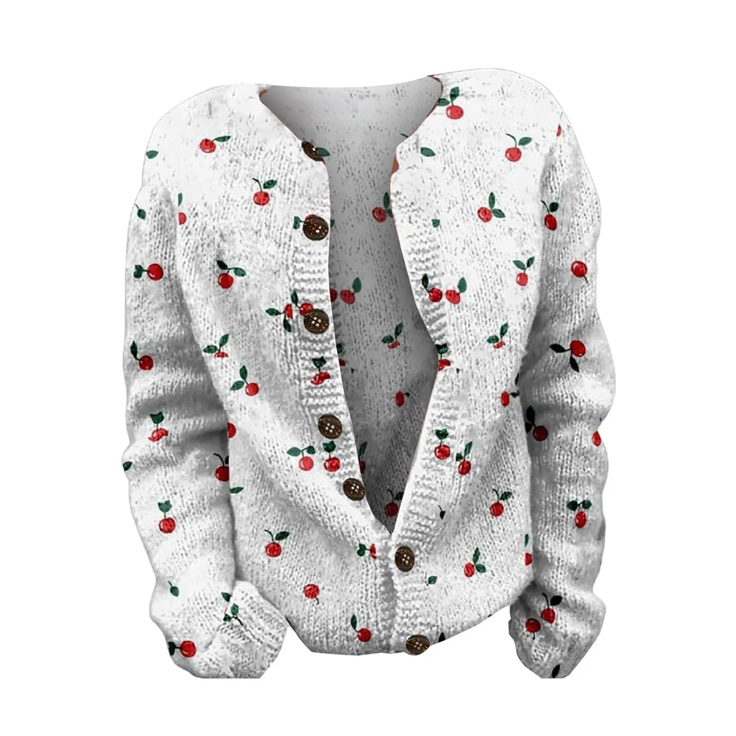 Женский кардиган с принтом Vintage Floral Print, Motivo 24 — фото 3