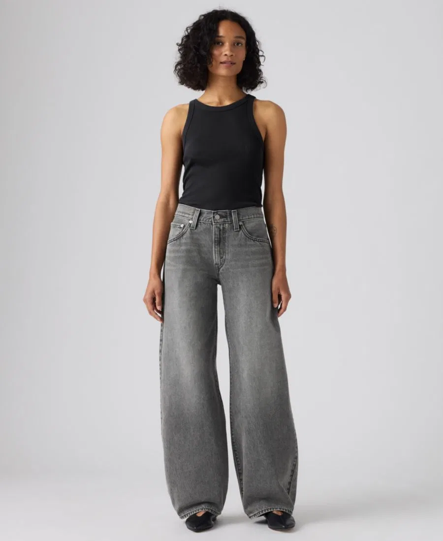Джинсы с зауженным низом Mid Rise Middy Balloon Jeans Levi's, Disquiet Day — фото 2