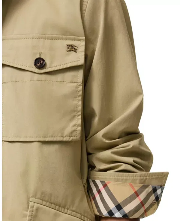 Мужская куртка утепленная Bradmore Burberry, Sparrow Beige — фото 3