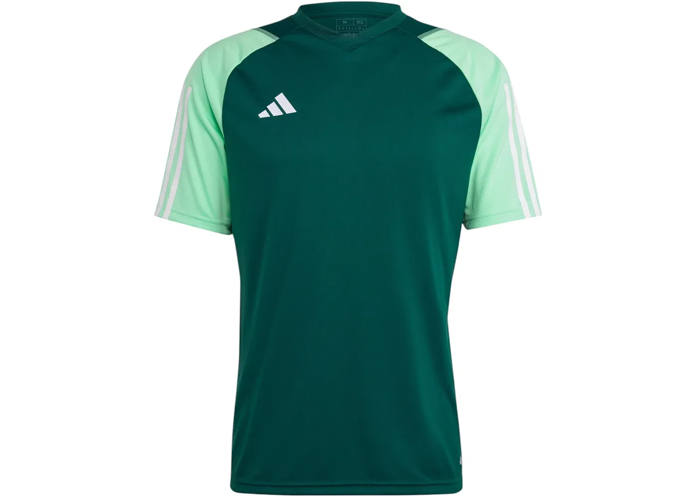 Мужская футболка спортивная с длинным рукавом Adidas, Team Dark Green Beam Green