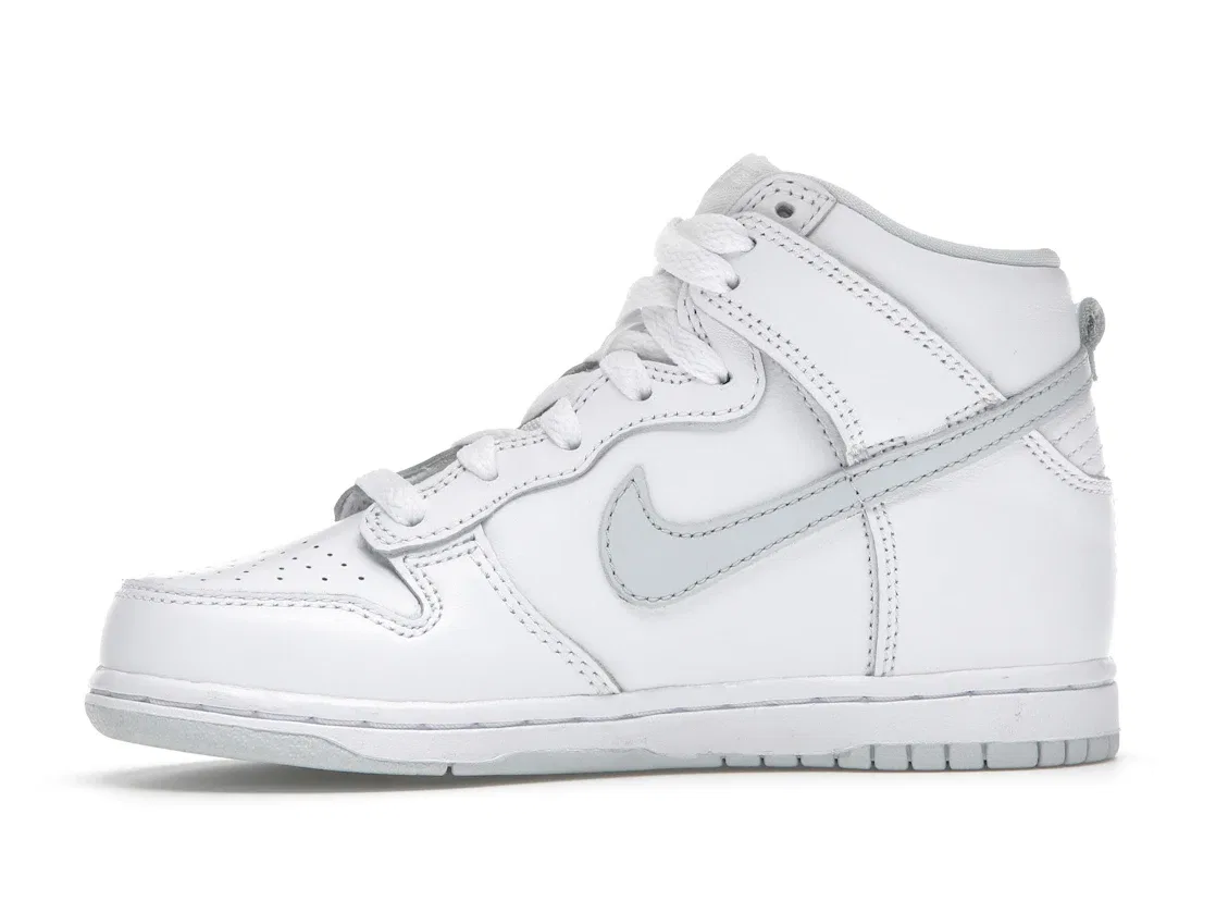Детские кроссовки с высоким верхом Nike Dunk High SP, Белый/Серо-Белый — фото 3