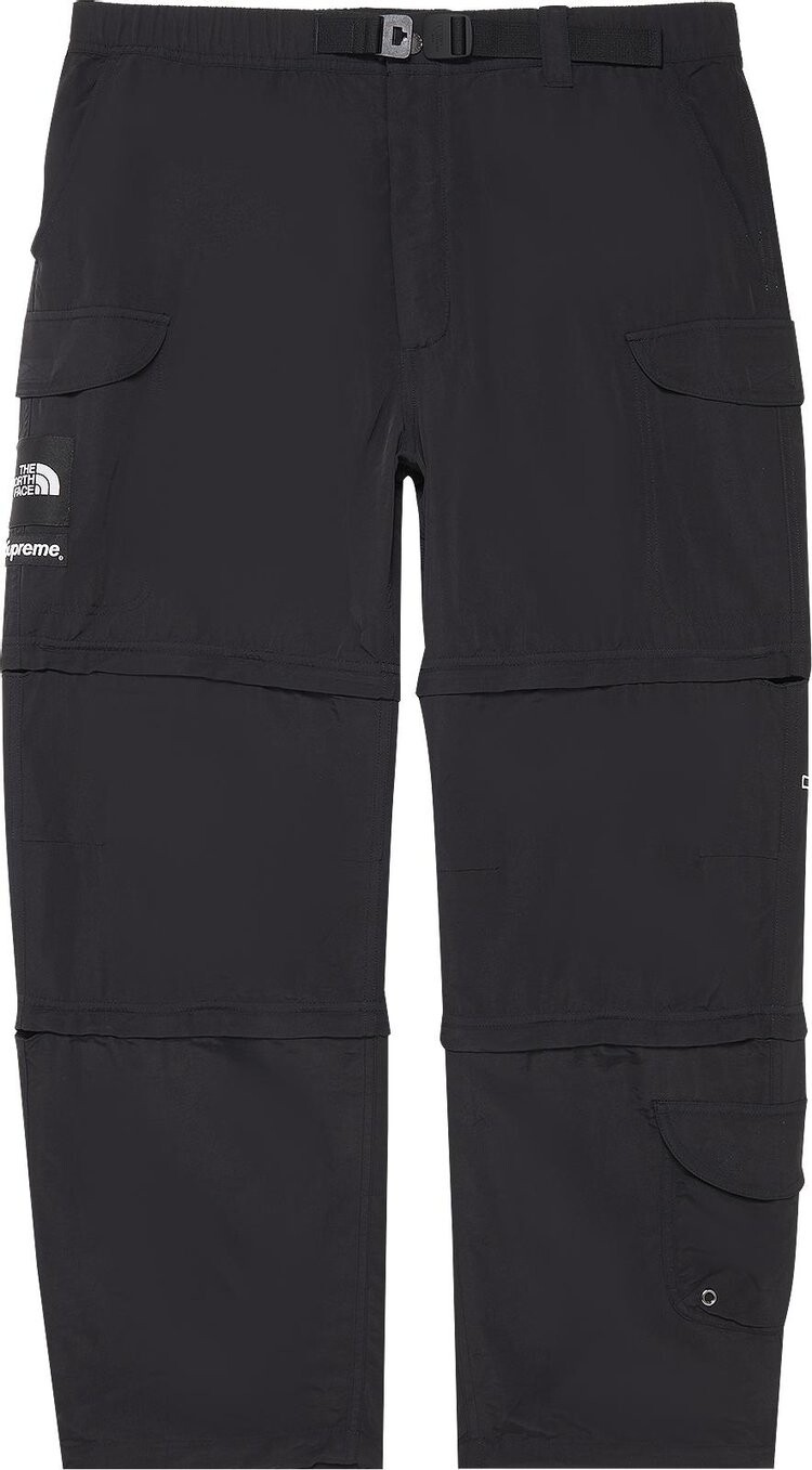 

Брюки Supreme x The North Face Trekking Zip-Off Belted Pant 'Black', черный