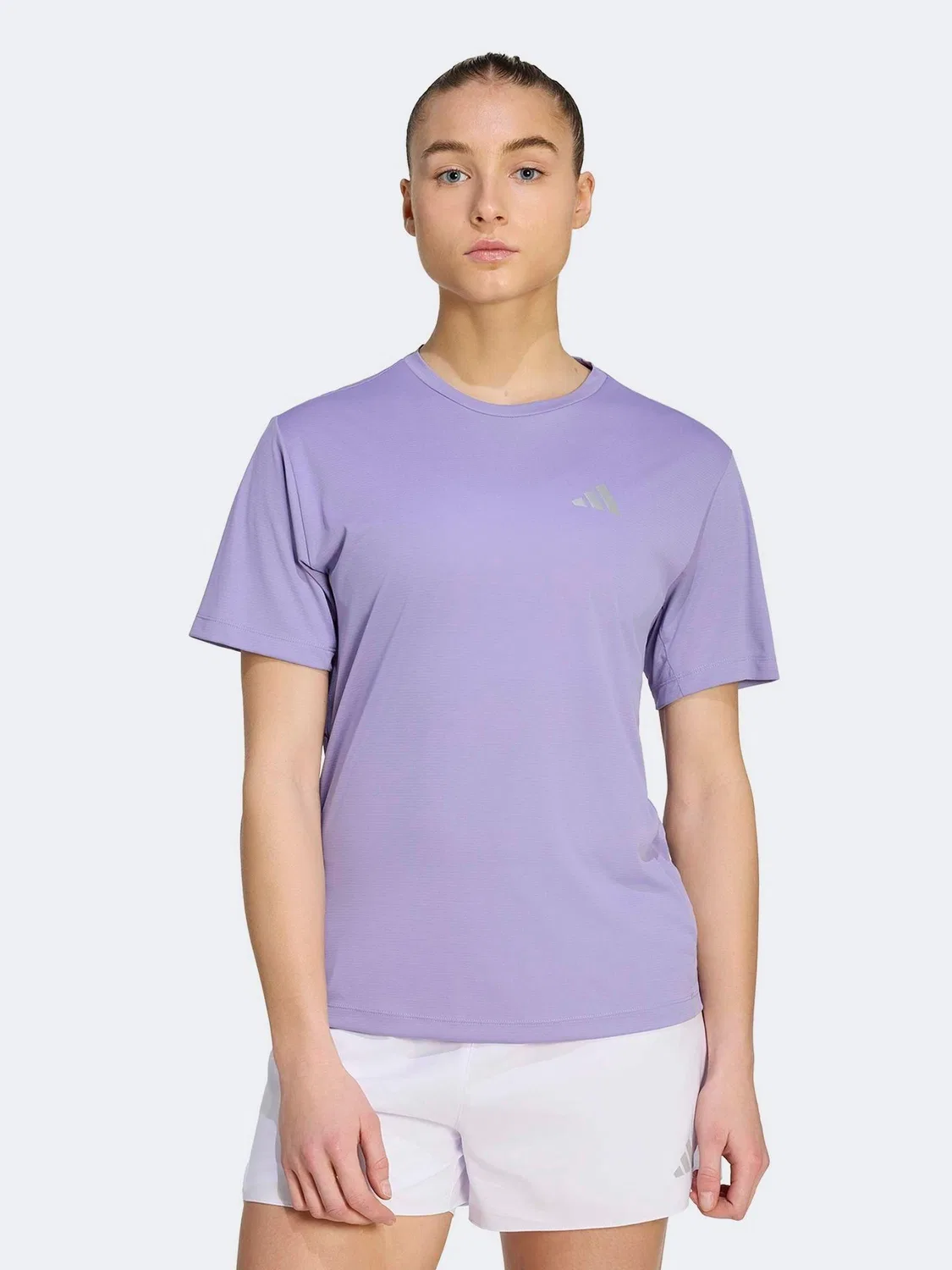 Футболка беговая adidas Run Essentials, фиолетовый