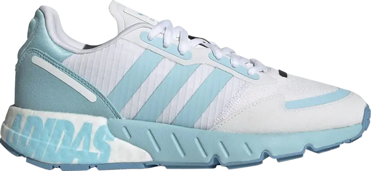 

Кроссовки Adidas Wmns ZX 1K Boost 'Bold Logo Graphic - Hazy Sky', синий