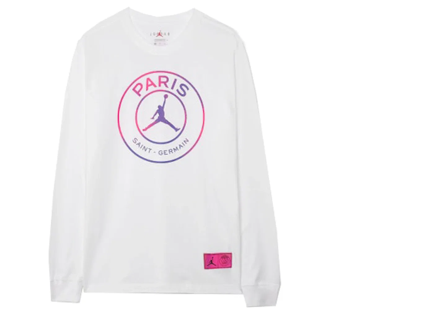 Мужская футболка с длинным рукавом Jordan L/S Tee, White
