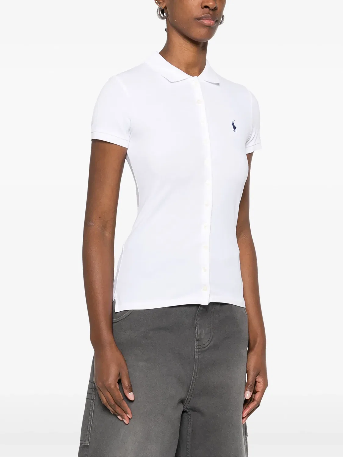 Polo Ralph Lauren Рубашка Pony белая — фото 3