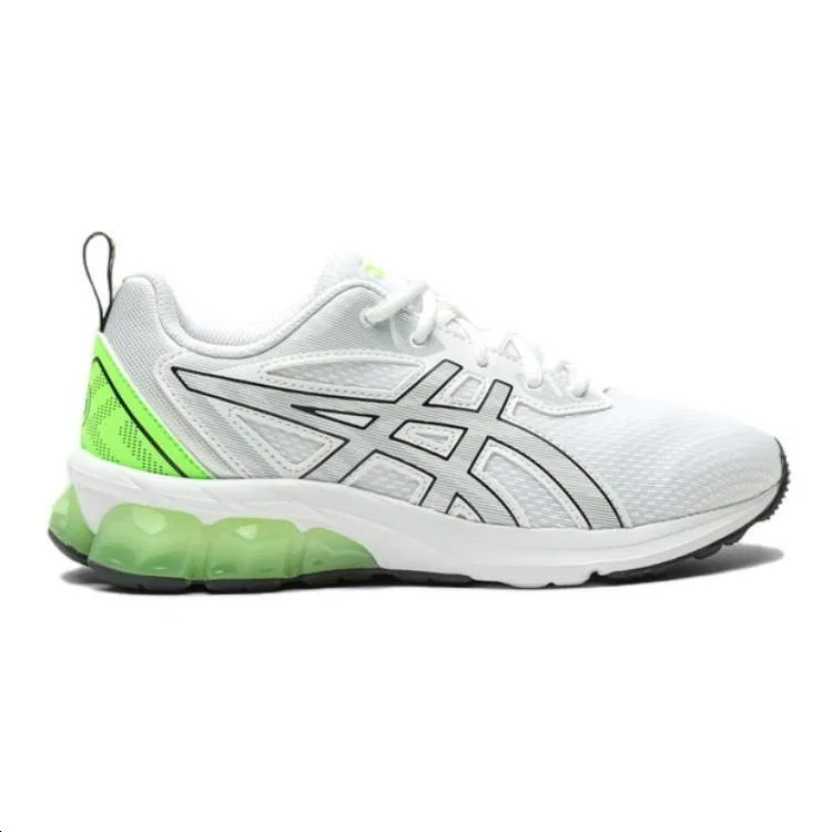 Детские кроссовки ASICS Gel Quantum 90 4 GS, White Bright Lime — фото 3
