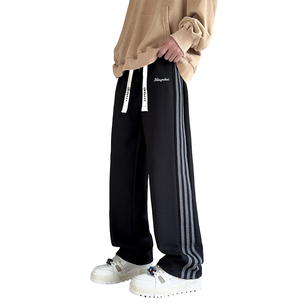 Детские брюки прямого кроя Unisex, GWAF, Black