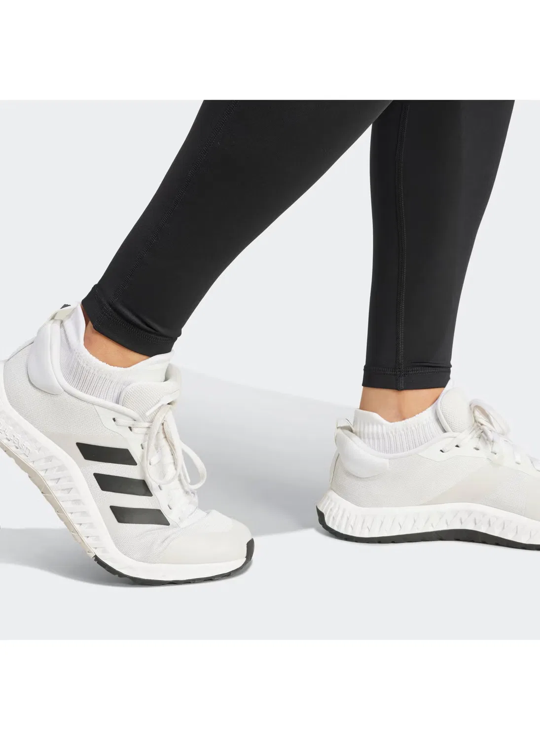 Леггинсы для тренировок с логотипом Big logo Adidas, черный — фото 4