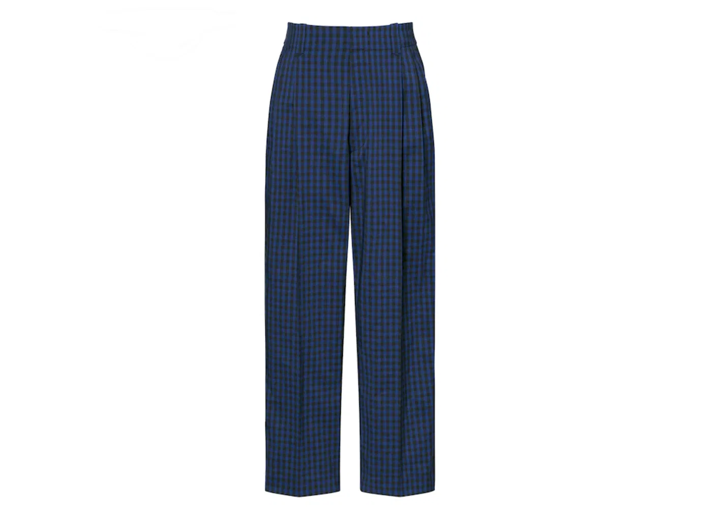 Мужские широкие брюки в клетку Uniqlo x MARNI, Blue