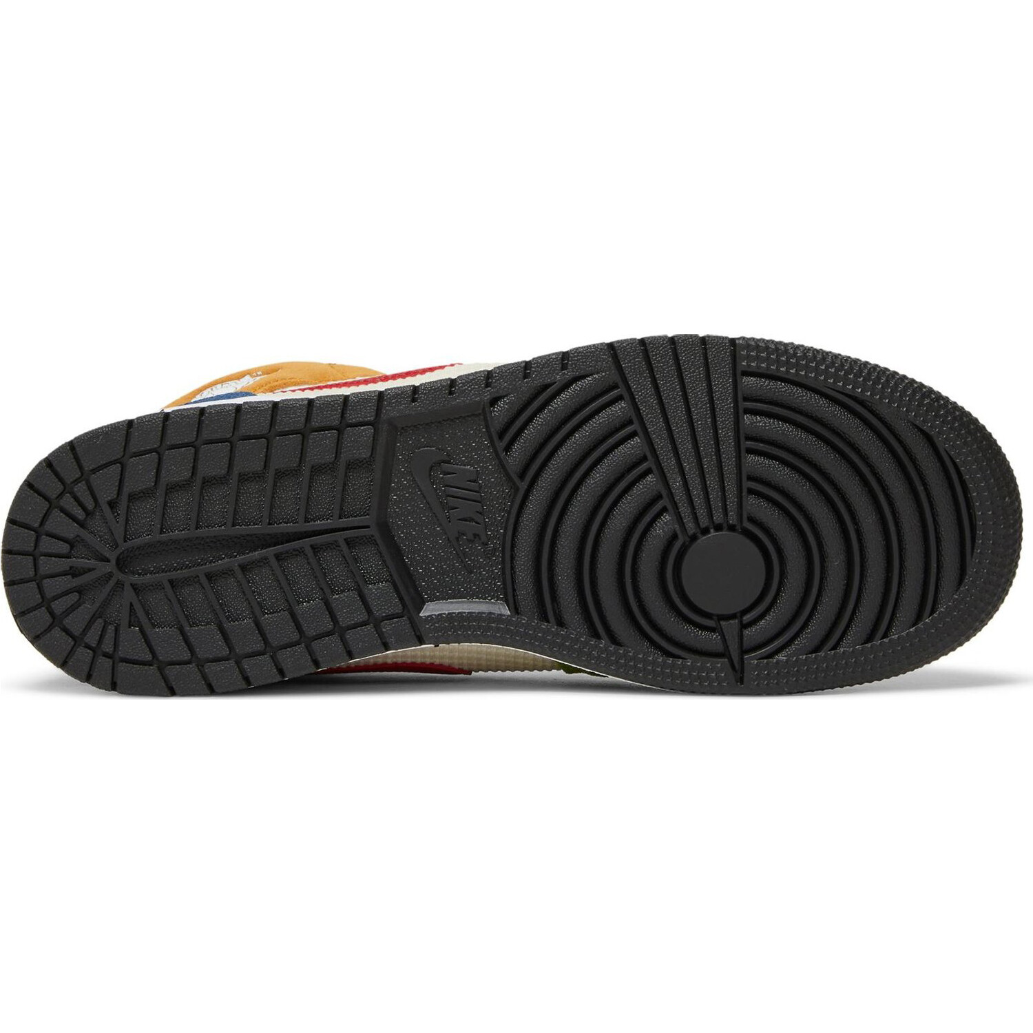 Кроссовки Nike Air Jordan 1 Mid SE GS, разноцветный — фото 3