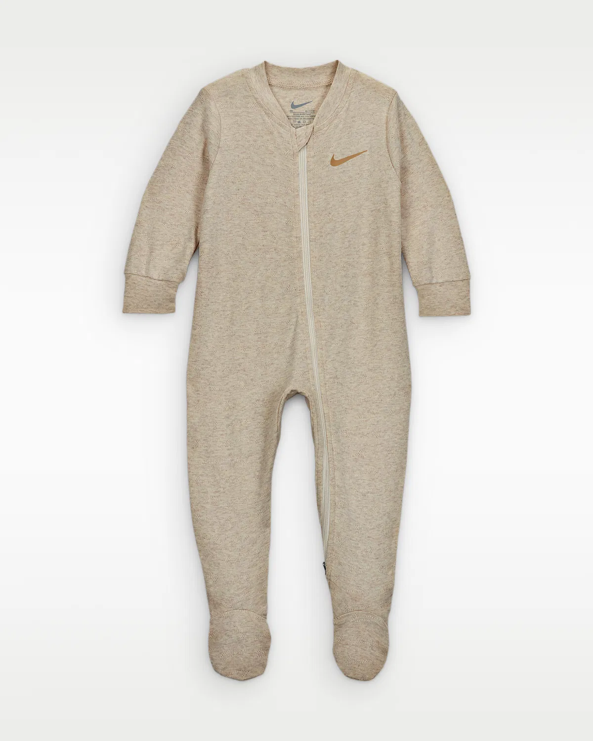 Боди Nike Baby Essentials Pointelle, Pale Ivory