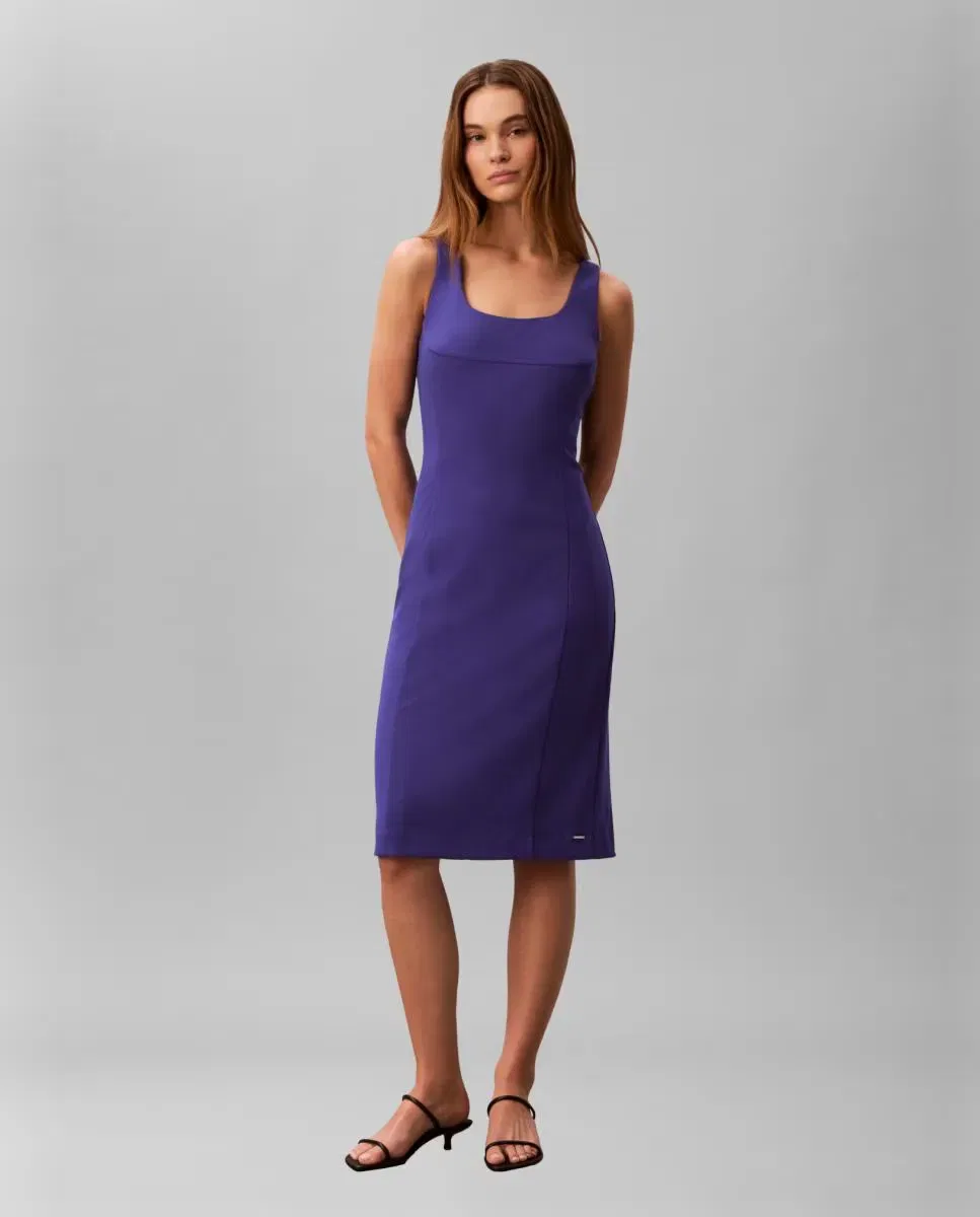 Женское платье с принтом Calvin Klein, Azul