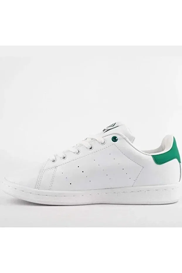 Детские кроссовки повседневные с ортопедической стелькой Cool, White Green — фото 4