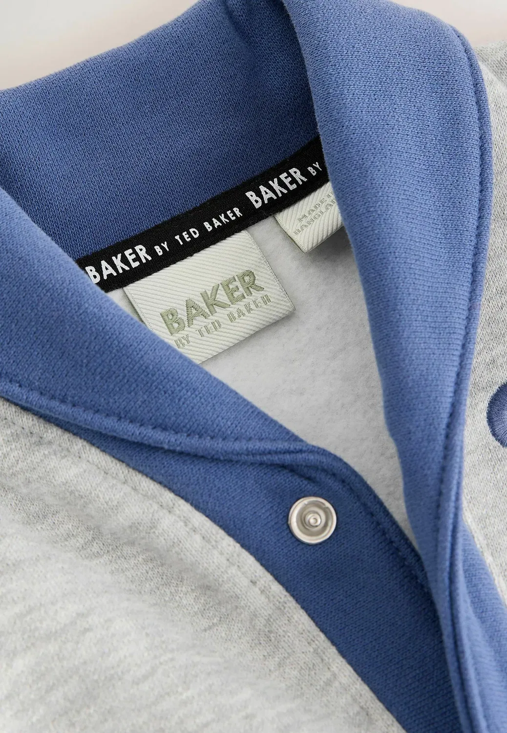 Комбинезон в университетском стиле серо-голубого цвета Baker By Ted Baker, Grey Blue — фото 3