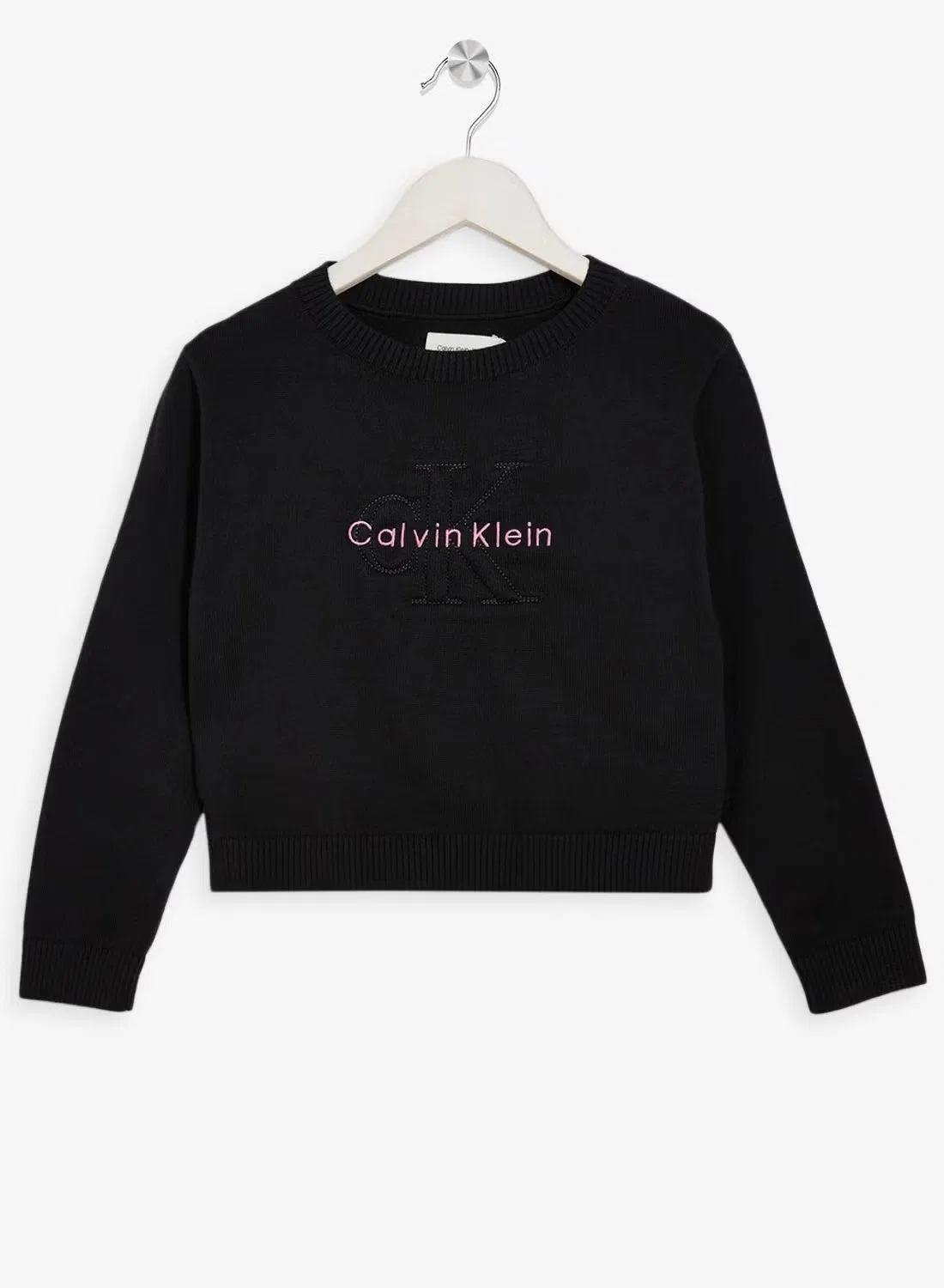 Свитшот с принтом Youth graphic Calvin Klein Jeans, черный — фото 2