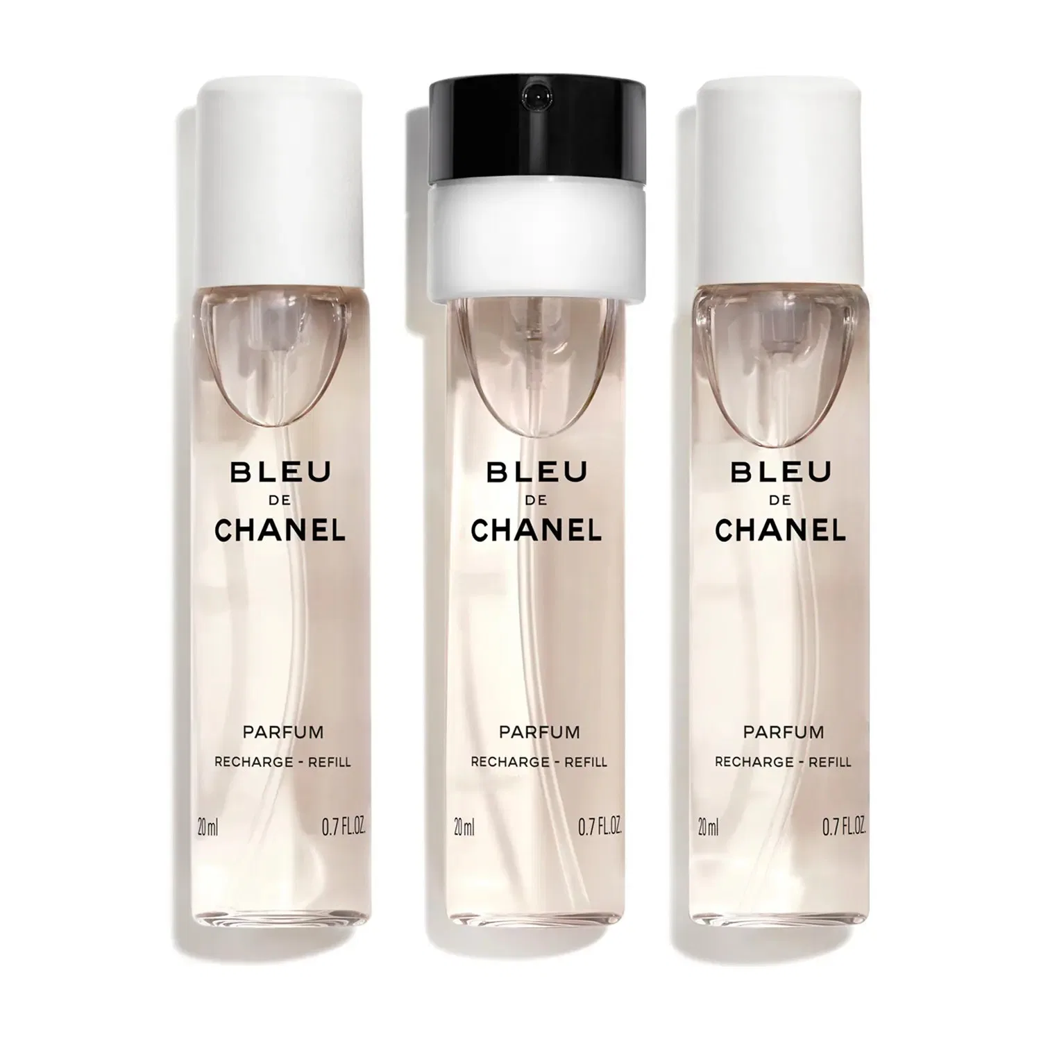Парфюм BLEU DE CHANEL Parfum Twist and Spray, 3x20 мл, CHANEL, Nachfüllung