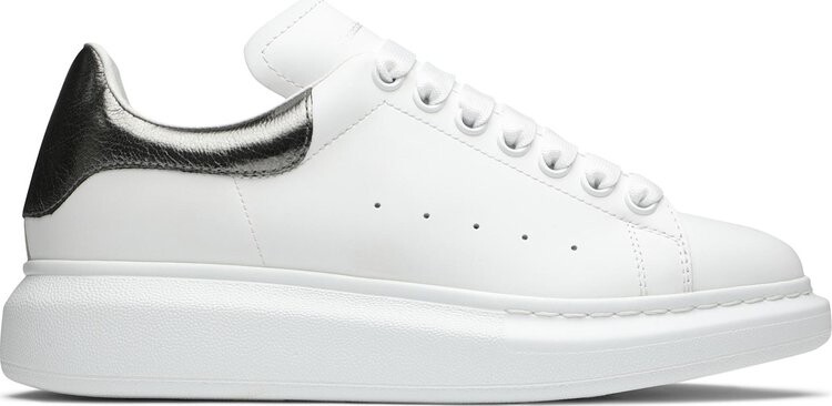 

Кроссовки Alexander McQueen Wmns Oversized Sneaker Bleach White Silver, белый