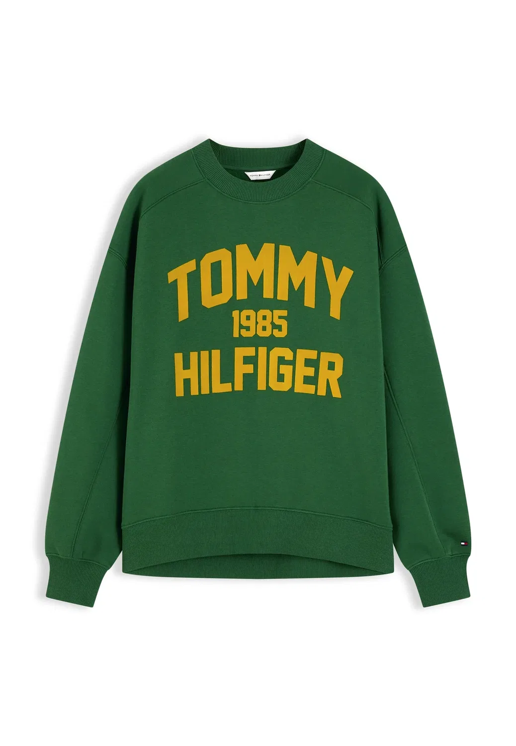 Свитшот университетской формы Tommy Hilfiger, Deep Evergreen — фото 4