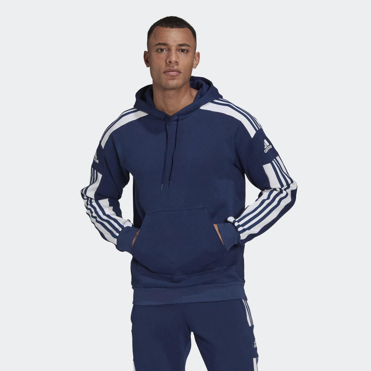 Мужское худи с капюшоном Squadra 21 Adidas, Navyblau