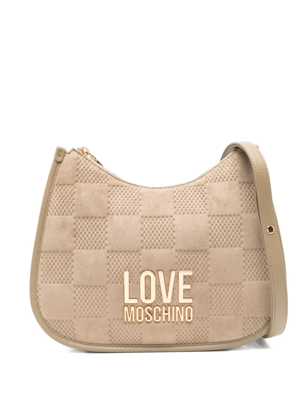 

Стеганая сумка на плечо Love Moschino, нейтральный