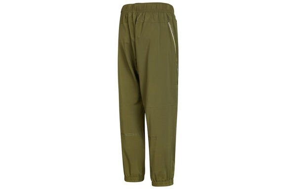 Брюки Men's adidas Solid Color Logo Casual Joggers/Pants/Trousers Autumn Green, мультиколор — фото 2