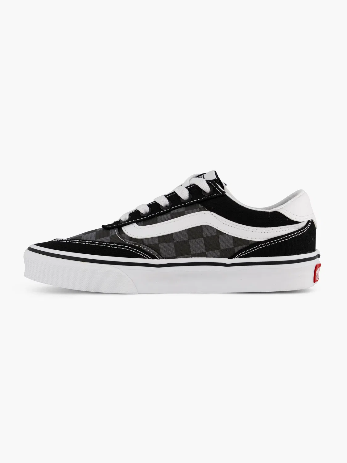 Детские кеды на шнуровке Vans, черный — фото 2
